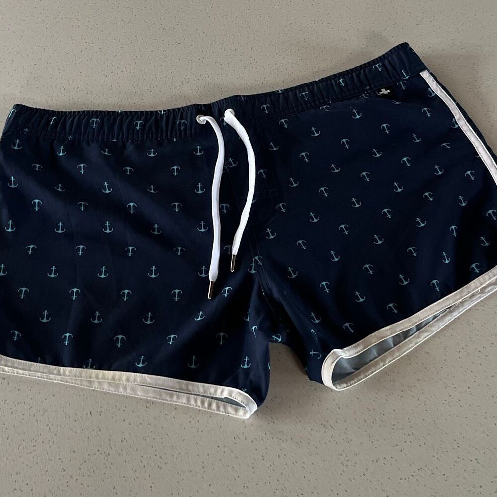 Andrew Christian Brief Lined Swim Trunks Shorts 36/3